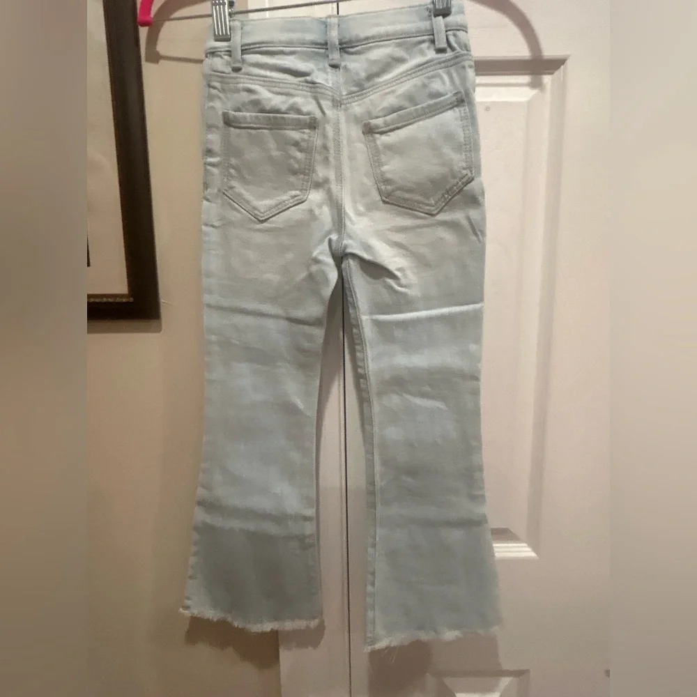 OshKosh B'gosh Light Blue Flare Jeans with Embroidery